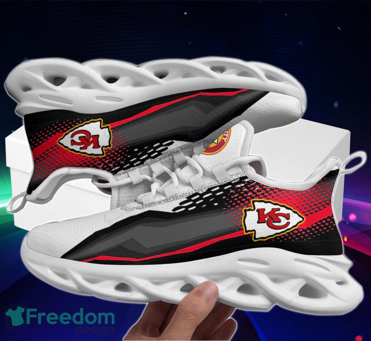 Chiefs Football Team Max Soul Shoes Running Sneakers Great Gift For Real Fans Product Photo 1