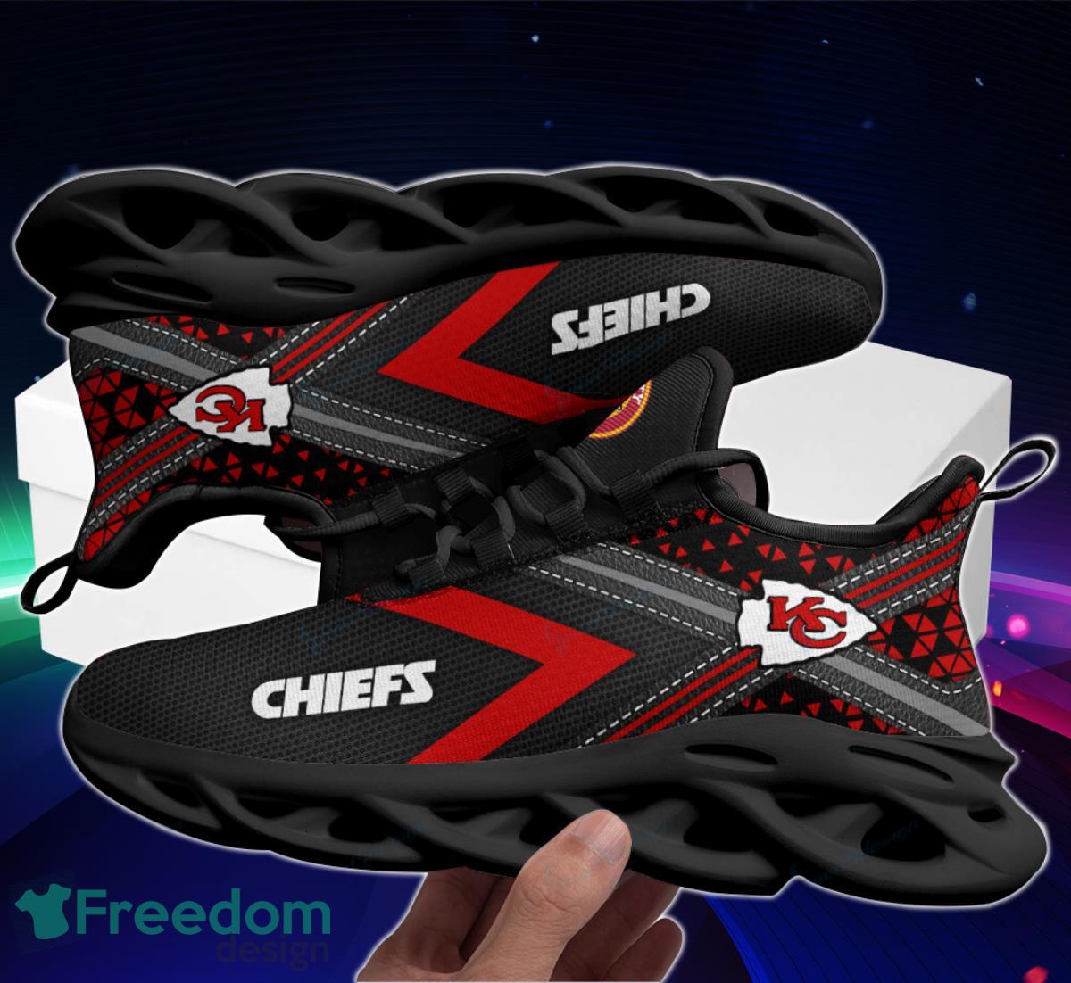 Chiefs Football Team Max Soul Shoes Running Sneakers Impressive Gift For Real Fans Product Photo 2