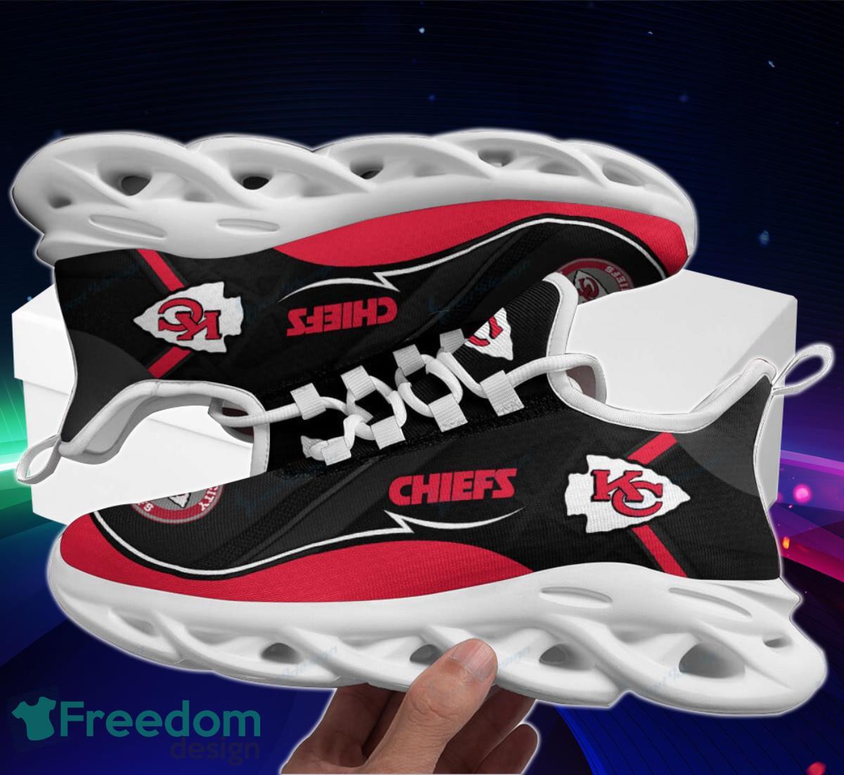 Chiefs Football Team Max Soul Shoes Running Sneakers Special Gift For Real  Fans Product Photo 1