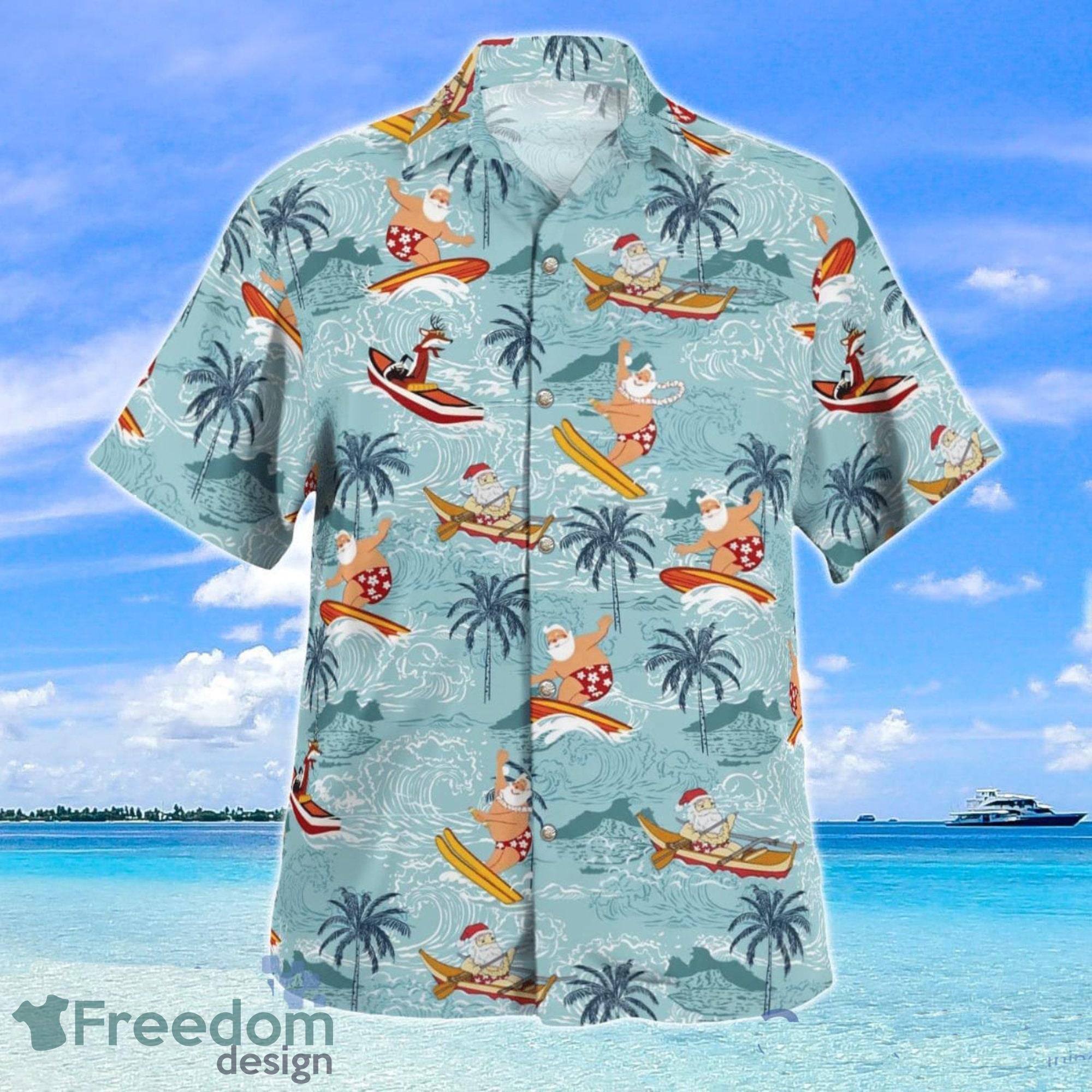 Christmas In July Santa Claus Tropical Hawaiian Shirt Tropical Summer For  Men And Women - Freedomdesign