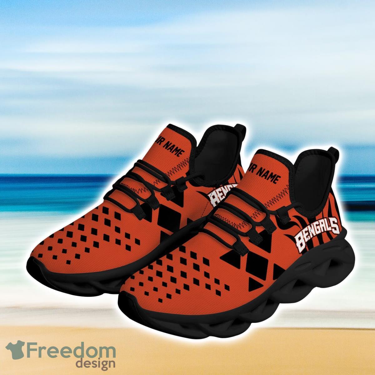 Cincinnati Bengals Max Soul Sneakers Running Sport Shoes For Men Women Custom Name Product Photo 2