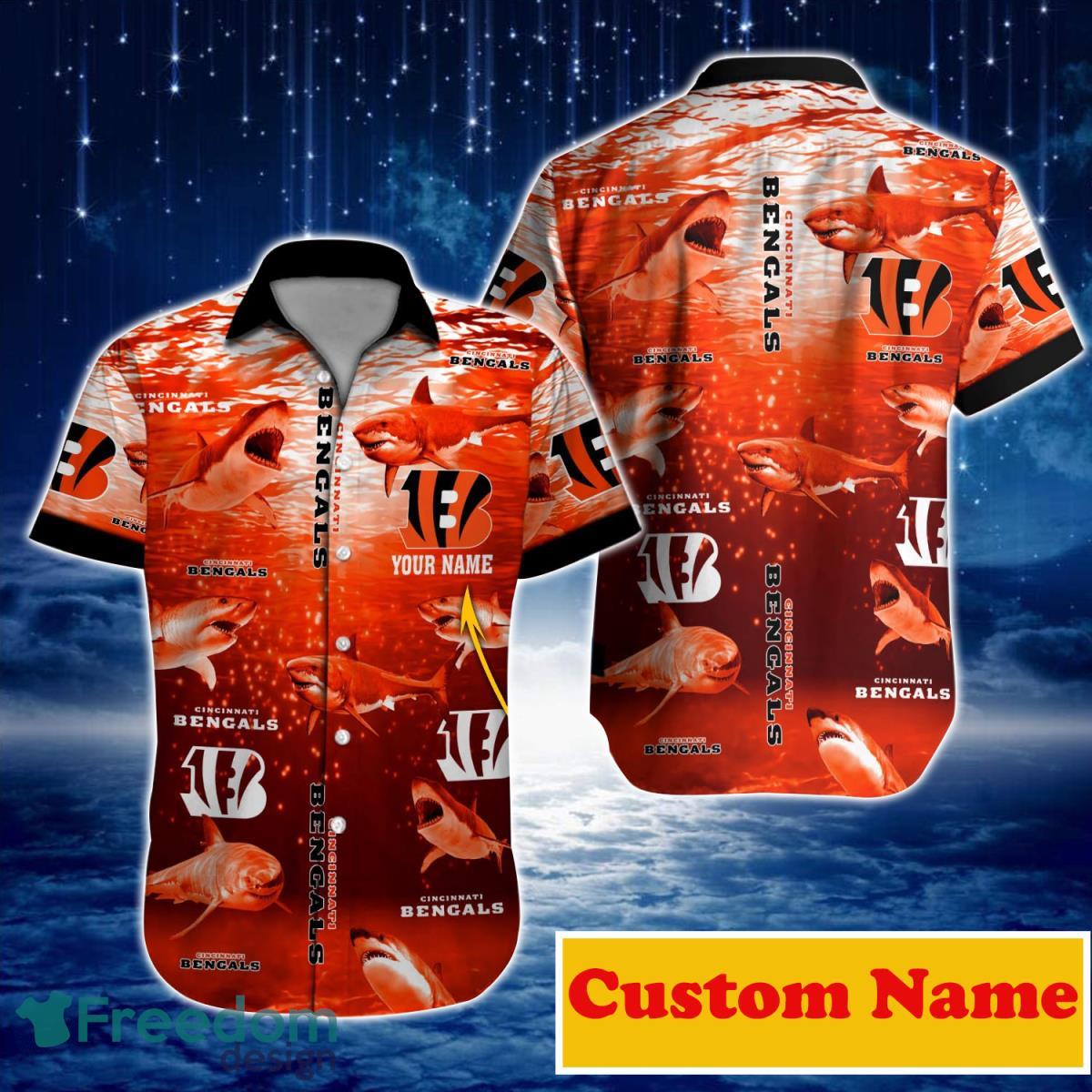 Cincinnati Bengals NFL Custom Name Hawaiian Shirt For Men And Women Best Gift For Fans Product Photo 1