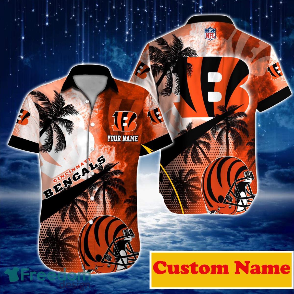 Cincinnati Bengals NFL Custom Name Hawaiian Shirt For Men And Women Unique  Gift For Real Fans - Freedomdesign