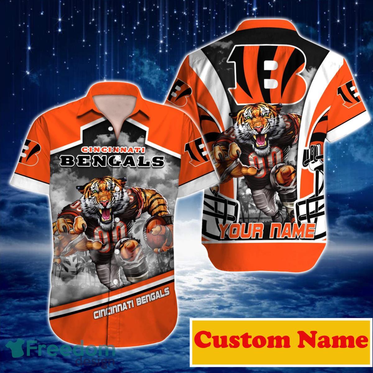 Cincinnati Bengals NFL Custom Name Hawaiian Shirt For Men And Women Unique  Gift For True Fans - Freedomdesign