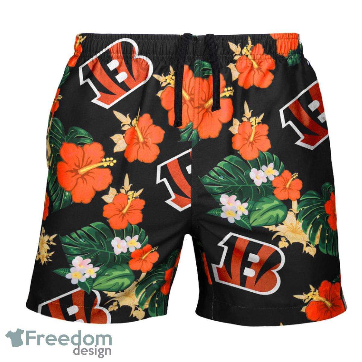 Cincinnati Bengals NFL Flower Funny Summer Beach Pattern Aloha