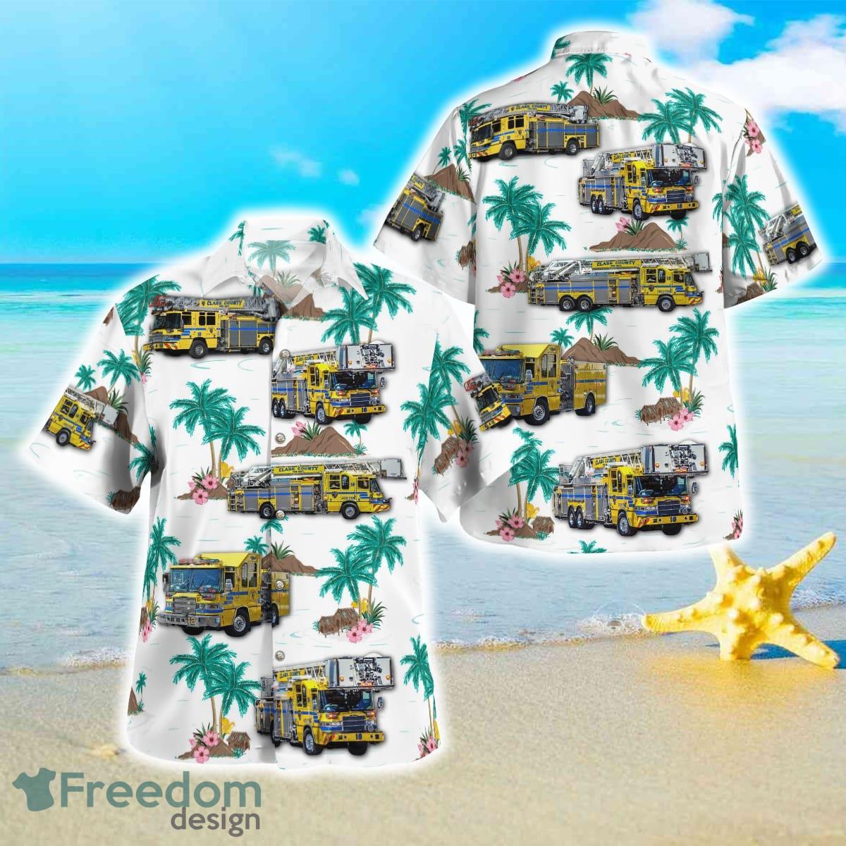 Clark County Fire Department Hawaiian Shirt Best Style For Men Women Product Photo 1