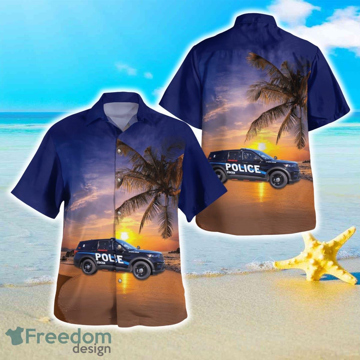 Cocoa Police Department Cocoa, Florida Hawaiian Shirt Best Style For Men Women Product Photo 1