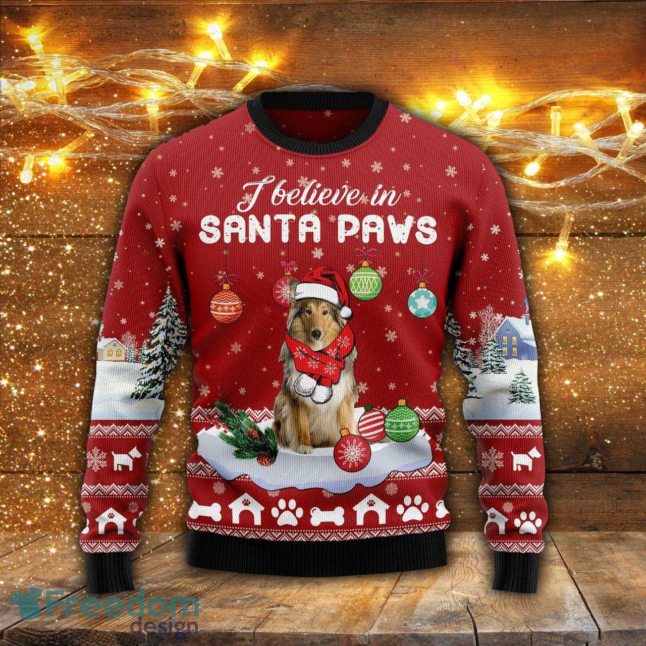 Santa paws christmas top jumper