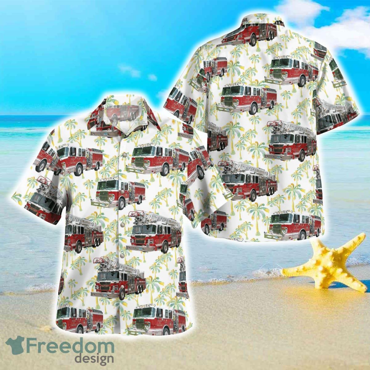 Connecticut Branford Fire Department Hawaiian Shirt Best Style For Men Women Product Photo 1