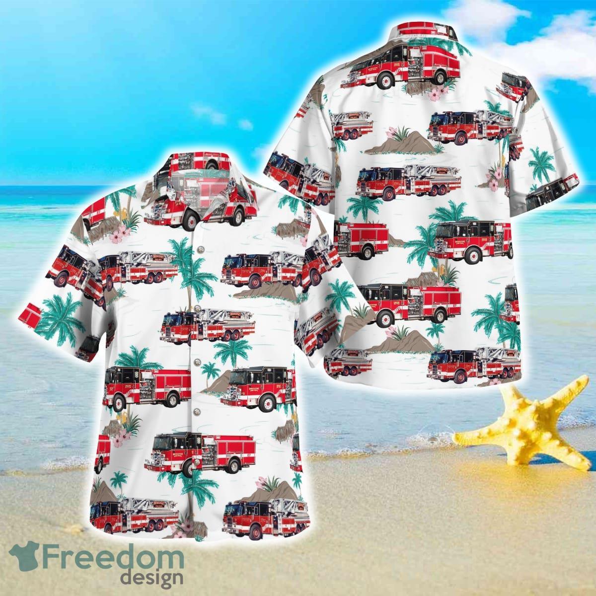 Connecticut Bridgeport Fire Department Hawaiian Shirt Best Style For Men Women Product Photo 1