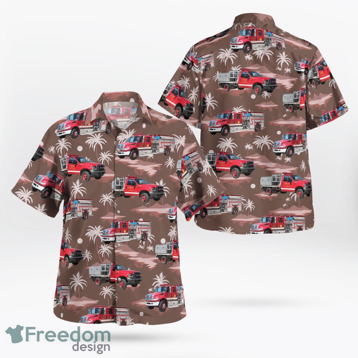 Coupland, Texas, Coupland Volunteer Fire Department Williamson County ESD #10 Hawaiian Shirt Best Style For Men Women Product Photo 1