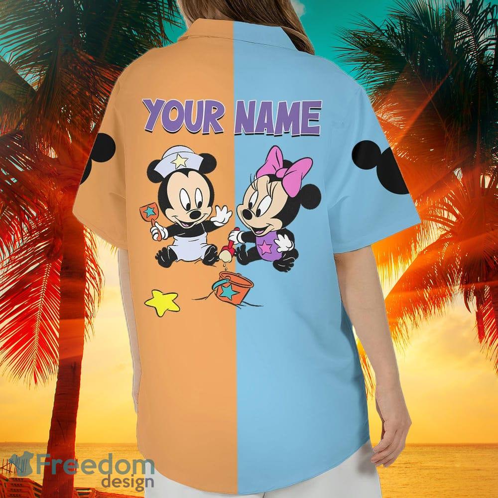 Personalized Name Atlanta Braves Mickey Mouse Disney Unisex 3D