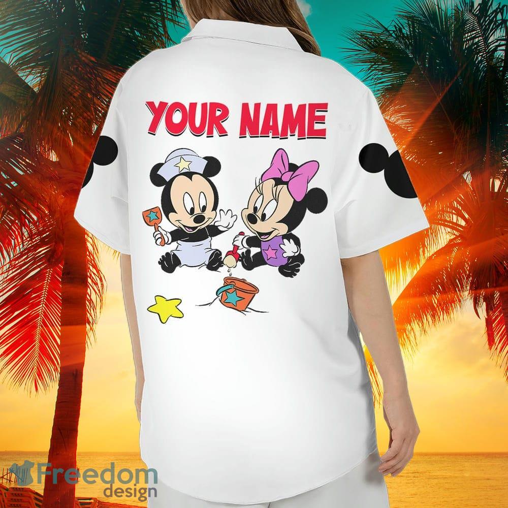 Custom Name And Number Atlanta Braves x Disney Mickey Baseball