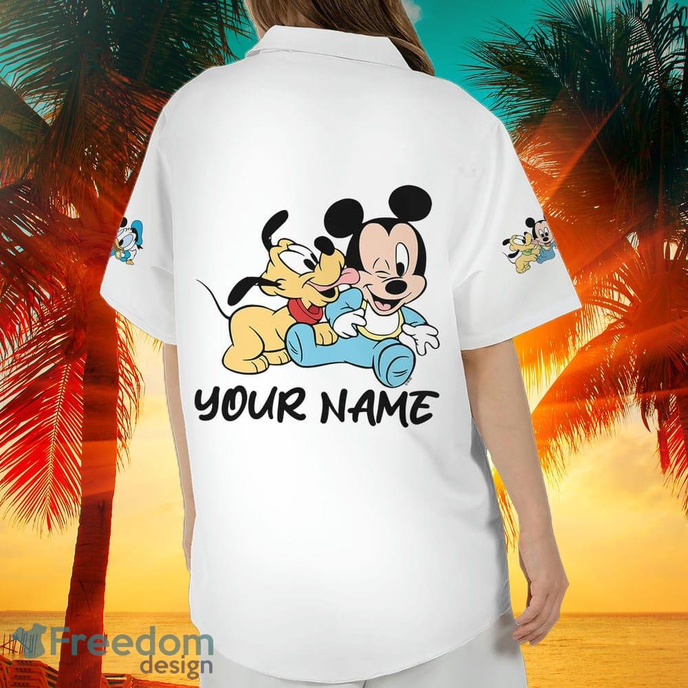 Personalized Name Atlanta Braves Mickey Mouse Disney Unisex 3D