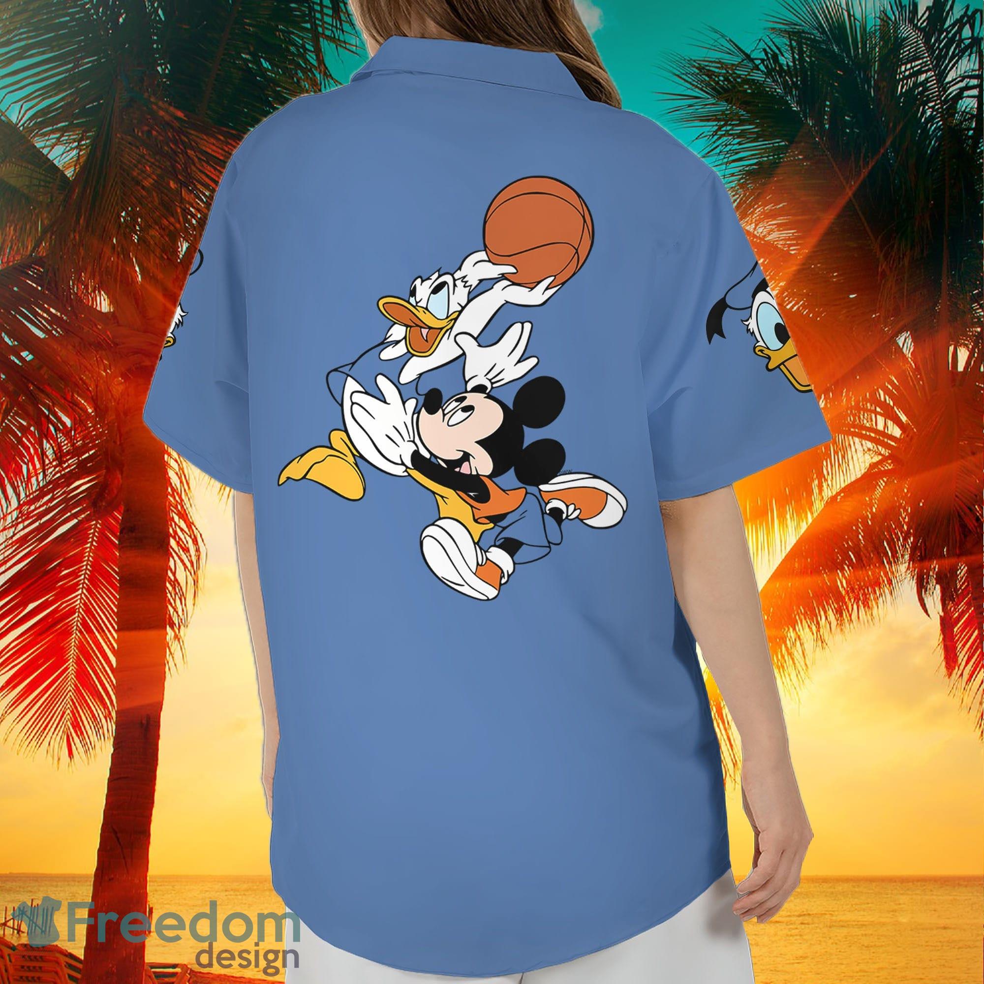 Carolina Panthers Mickey Mouse Donald Duck Goofy Shirt - High