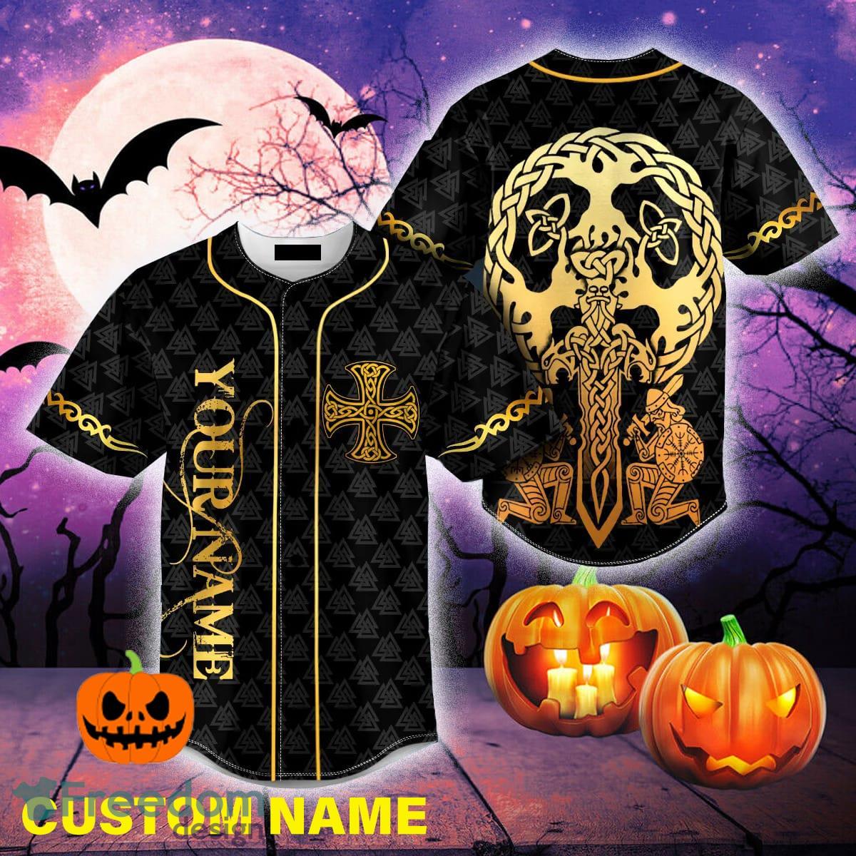 Cool MLB California Golden Bears Baseball Jersey Skeleton Tropical Flower  Gift For Fans