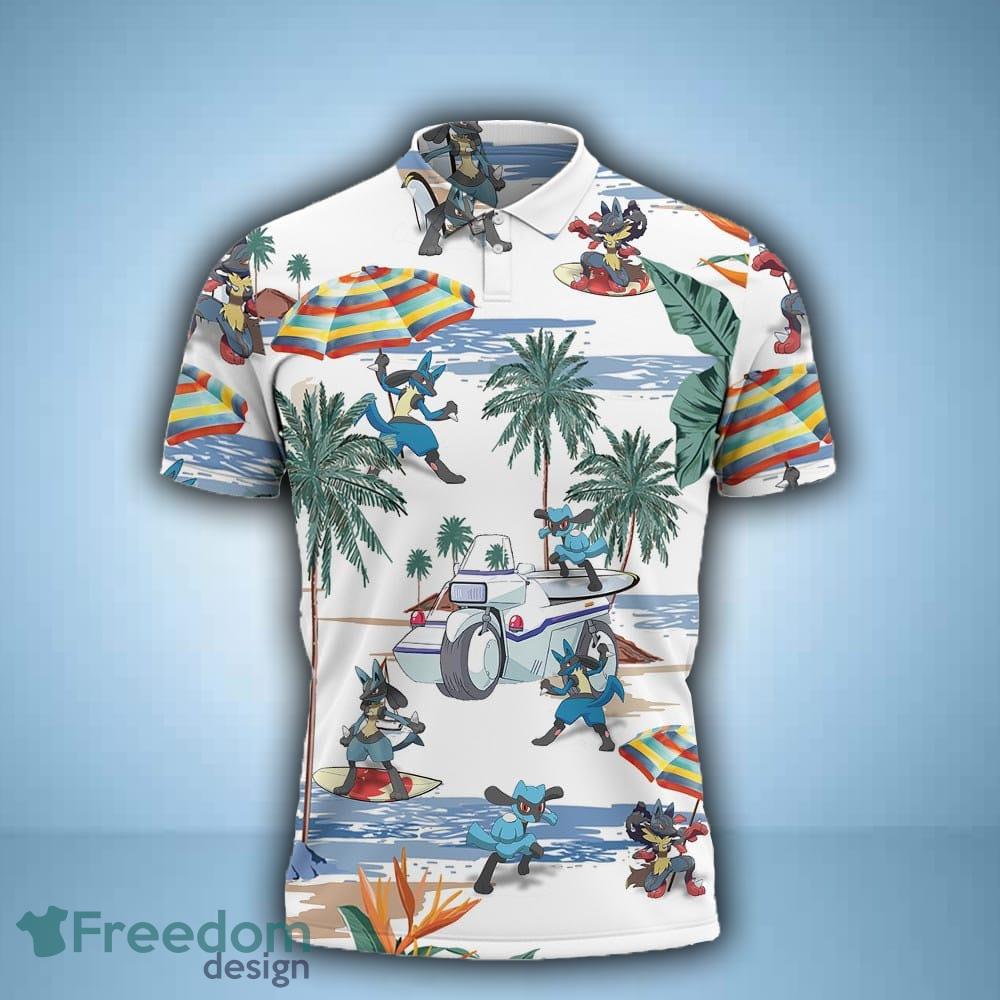 Men's Atlanta Braves Tommy Bahama Light Blue Aloha America T-Shirt