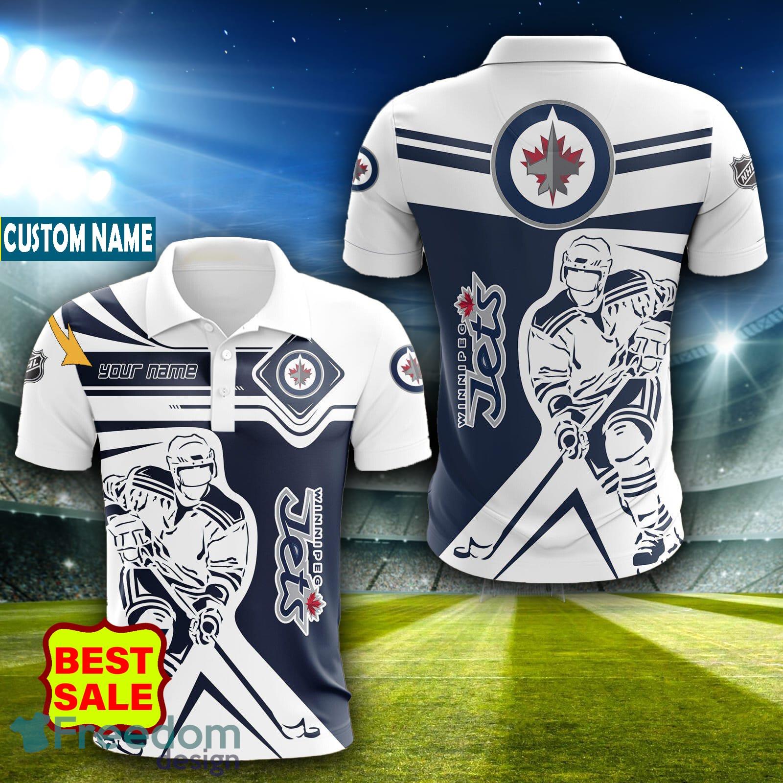 Winnipeg Jets NHL Custom Name Hawaiian Shirt Hot Design For Fans