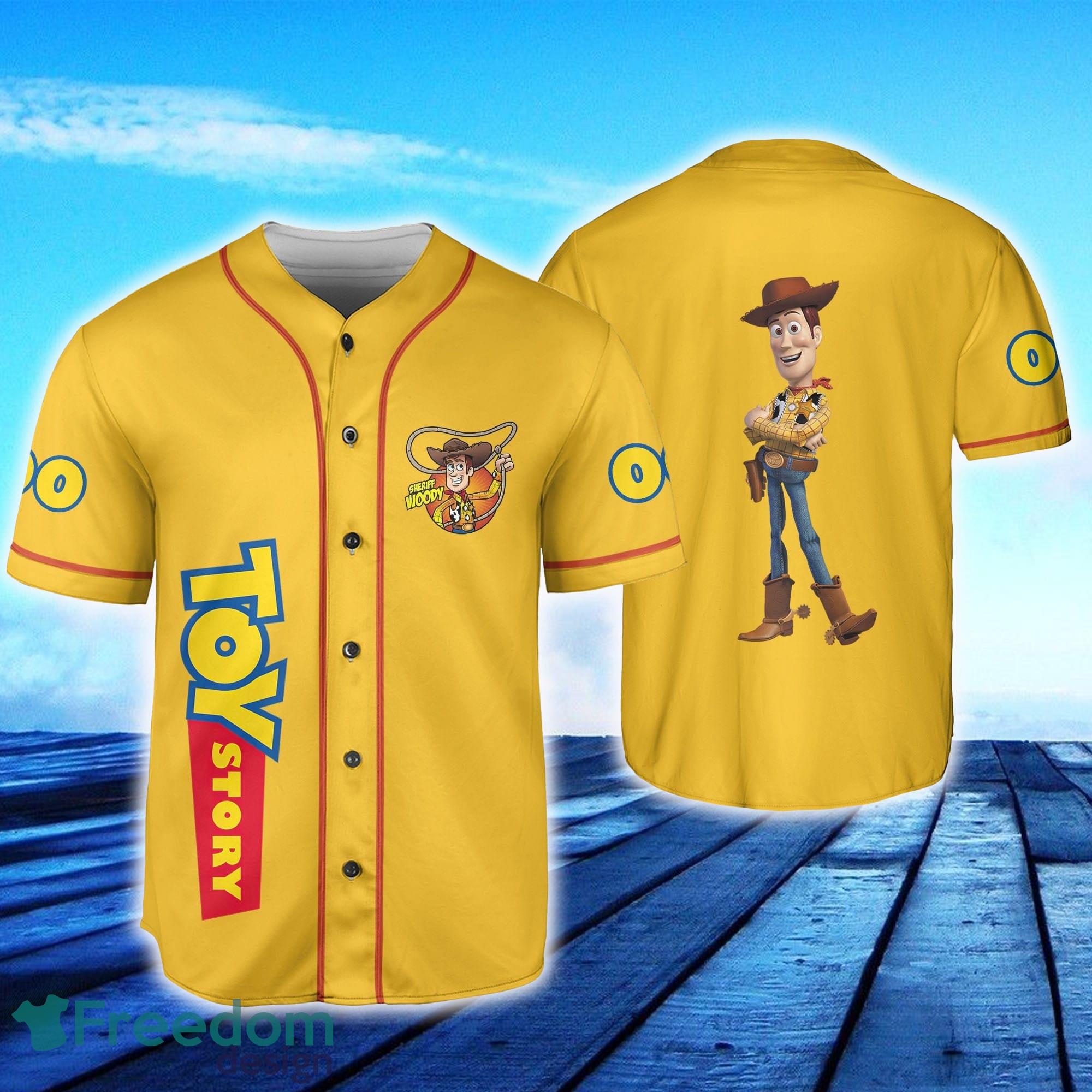 Toy Story Cartoon Art Style Custom Name Baseball Jersey Disney Men And  Women Gift For Fans - Banantees