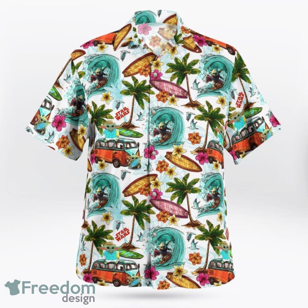 Cute Star Trekar War Hawaiian Shirt And Short For Fans Product Photo 2