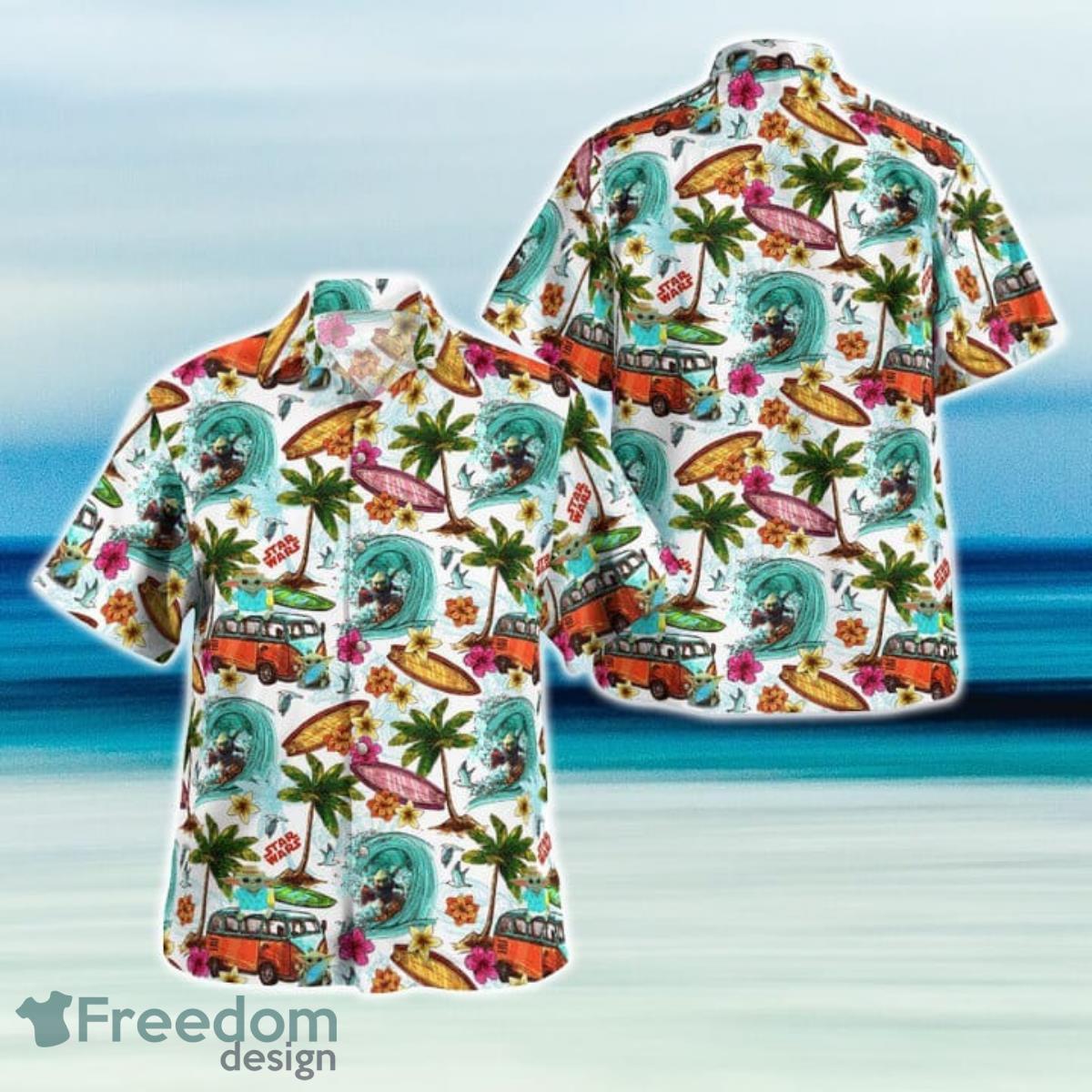 Cute Star Trekar War Hawaiian Shirt And Short For Fans Product Photo 1