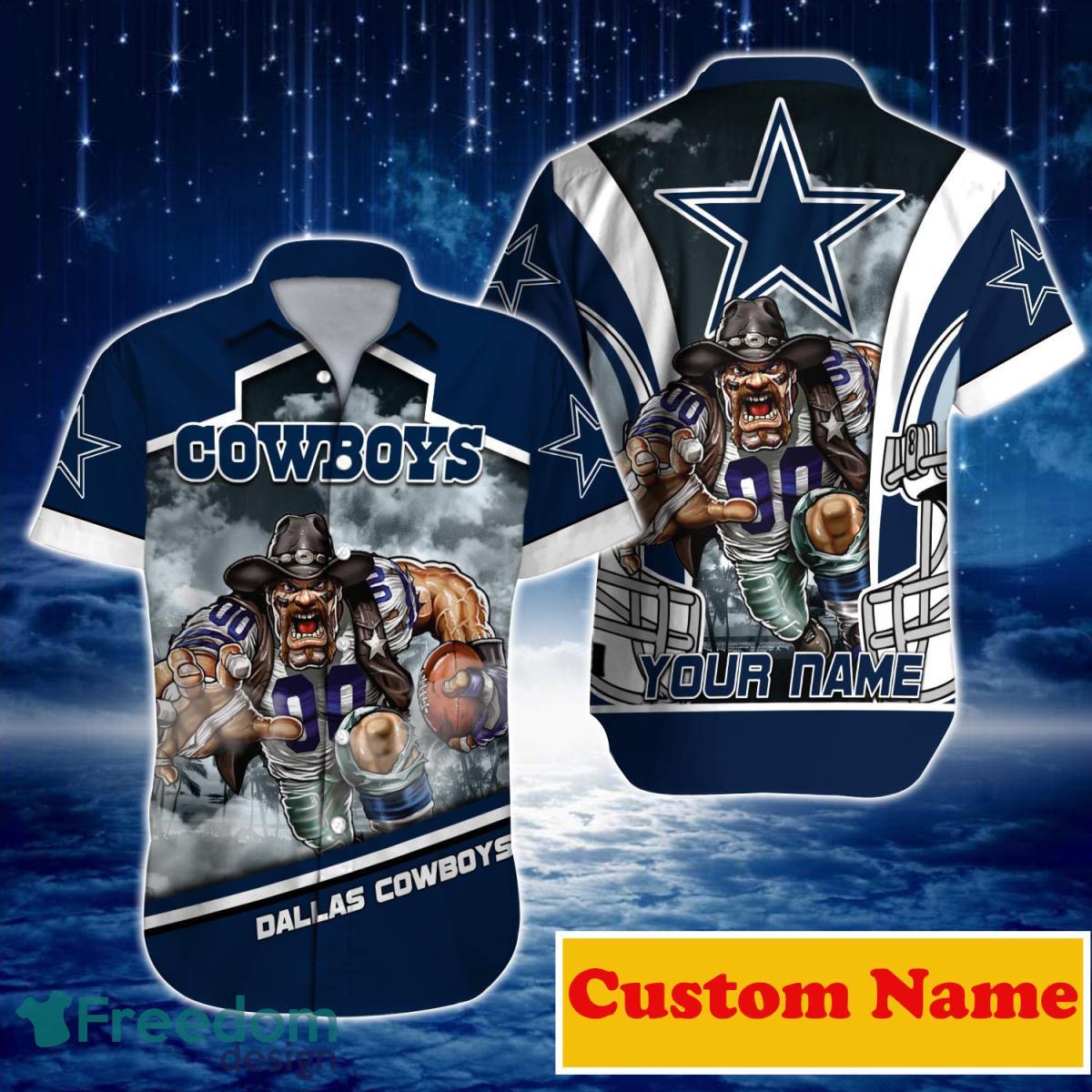 Dallas Cowboys NFL Custom Name Hawaiian Shirt For Men Women Great Gift For  Real Fans - Freedomdesign