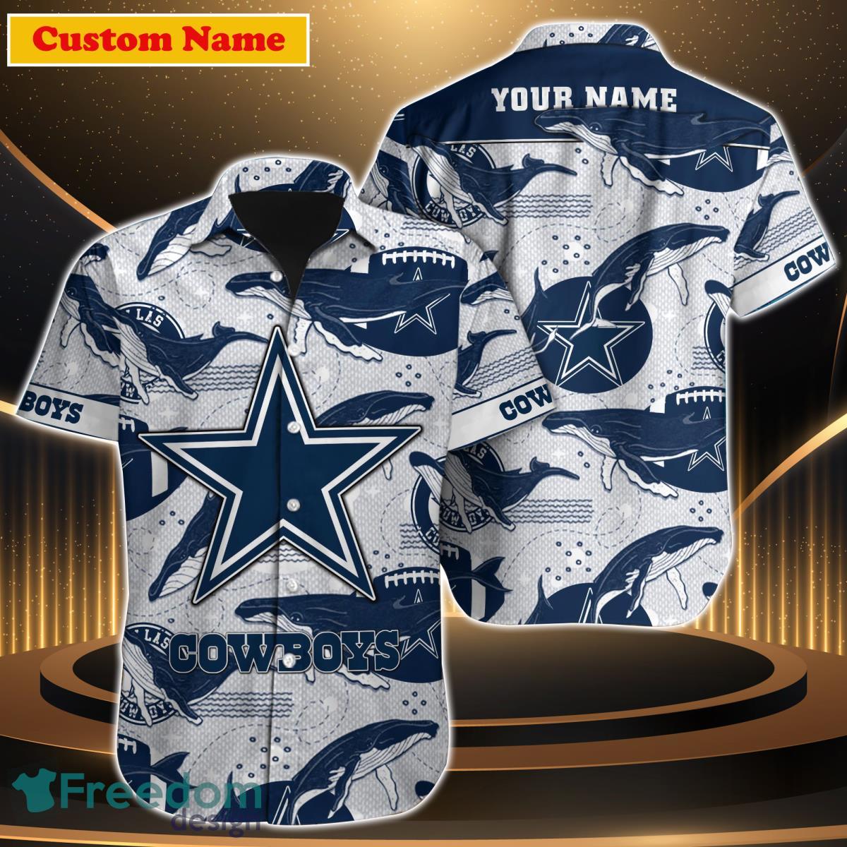 Dallas Cowboys NFL Custom Name Hawaiian Shirt For Men Women Best Gift For  Real Fans - Freedomdesign