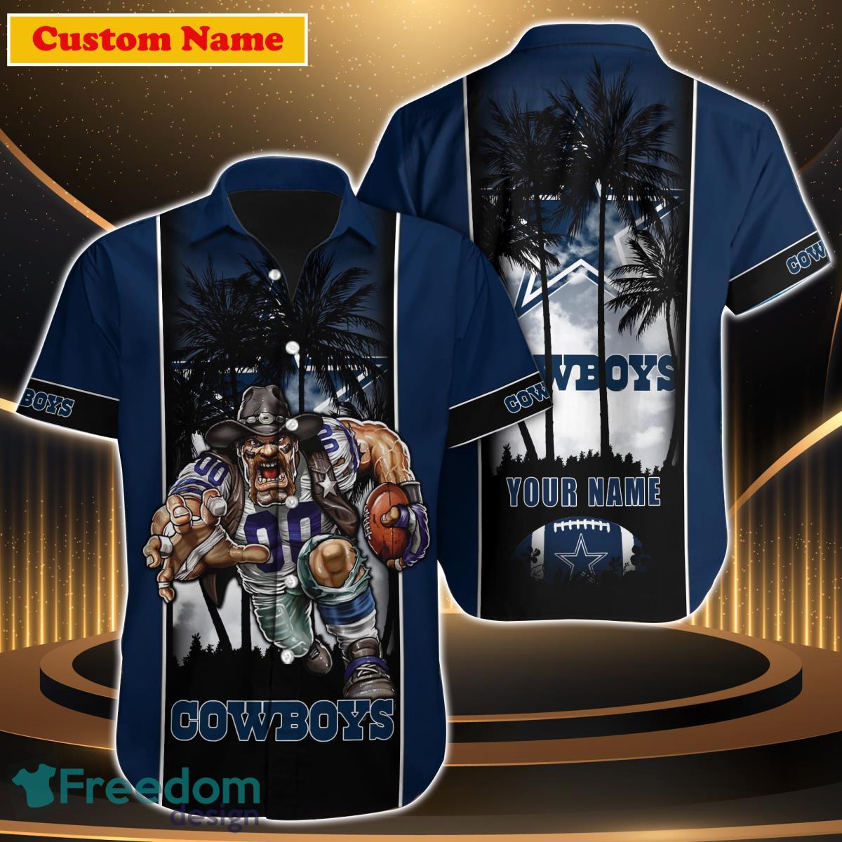 Dallas Cowboys NFL Custom Name Hawaiian Shirt Special Gift For Men Women Product Photo 1