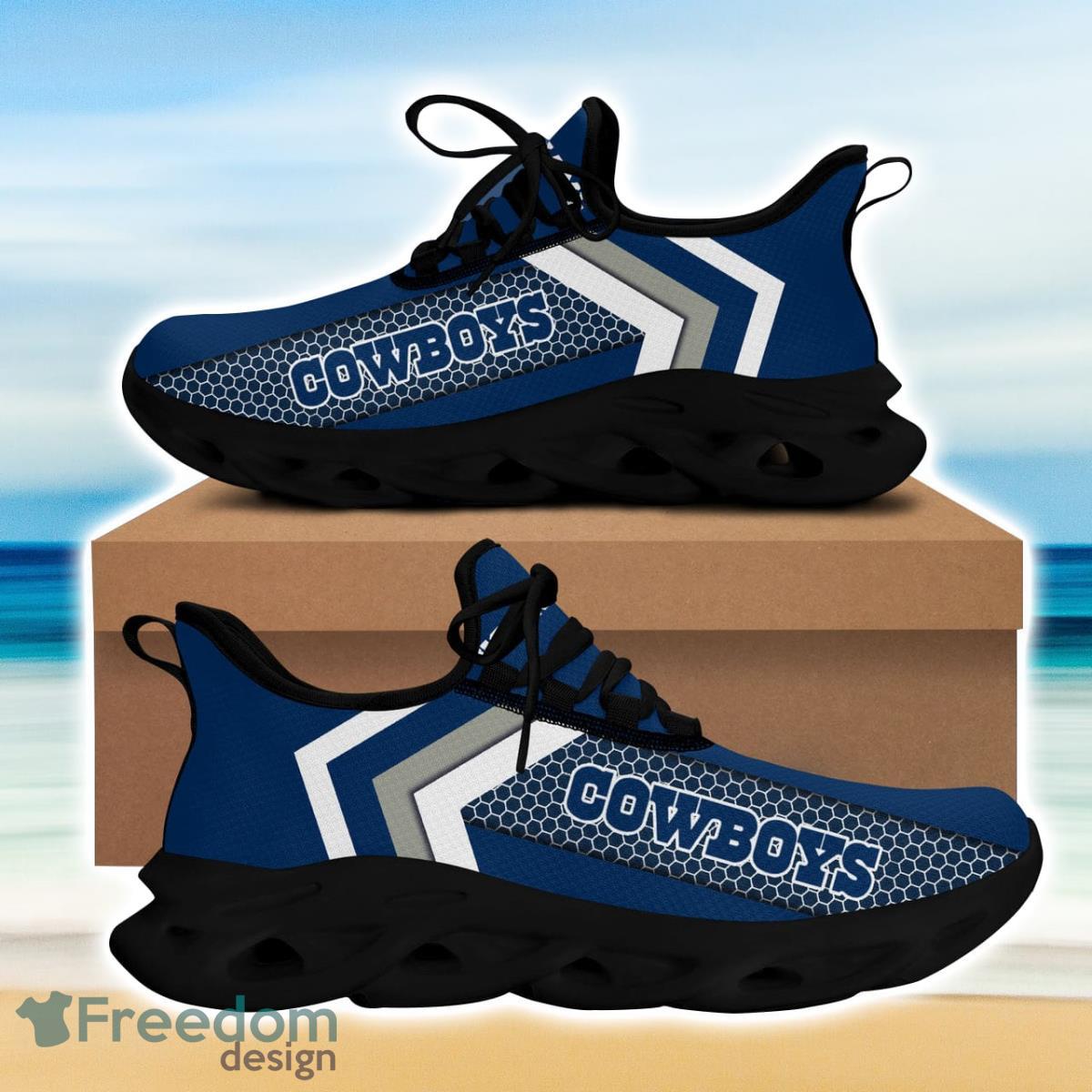 Dallas Cowboys Max Soul Sneakers Custom Name Running Shoes For Fans -  Freedomdesign