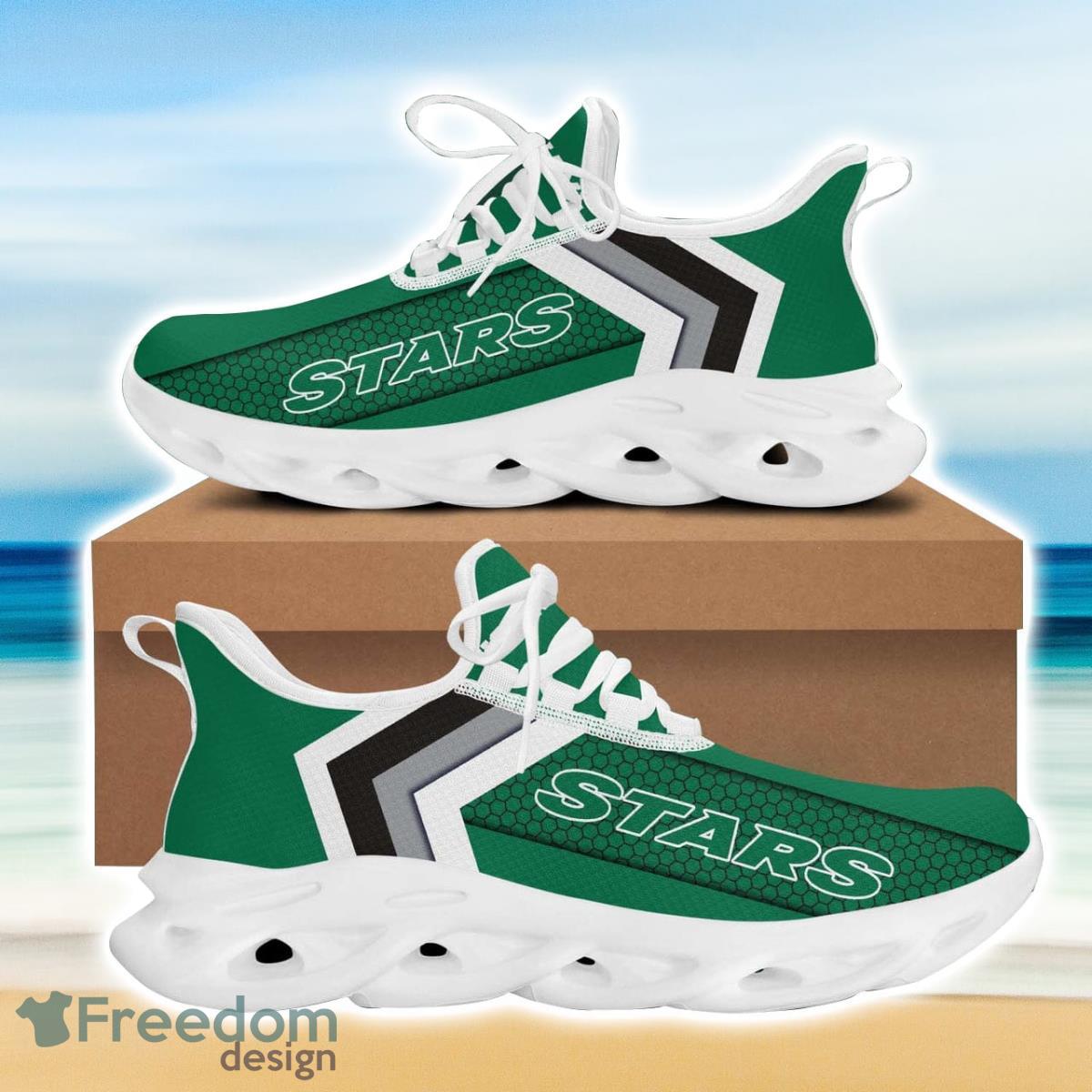 Dallas Hockey Stars Max Soul Sneakers Running Sport Shoes Custom Name Product Photo 2