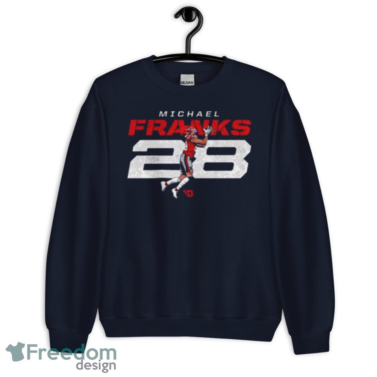 Dayton Flyers Michael Franks 2023 NCAA Football shirt Product Photo 2