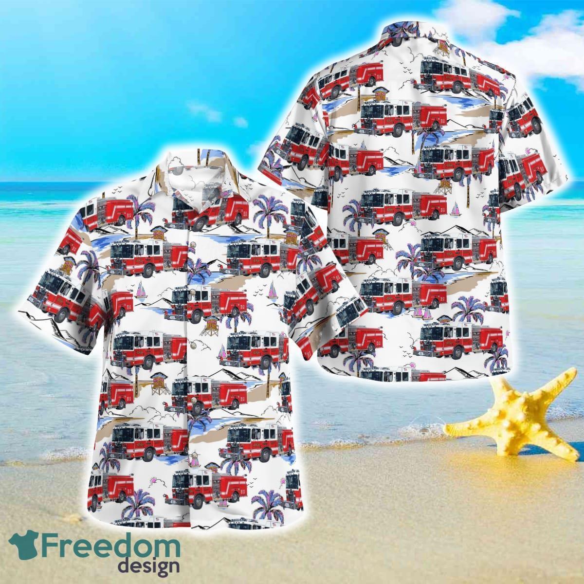 DeKalb Illinois Fire Department Hawaiian Shirt Best Style For Men And Women Product Photo 1