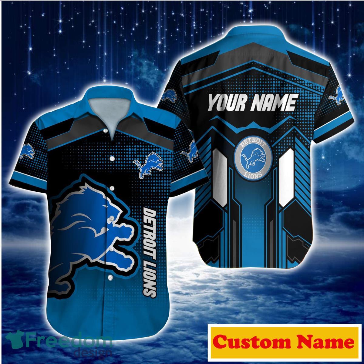 Detroit Lions NFL Custom Name Hawaiian Shirt For Men And Women Unique Gift  For True Fans - Freedomdesign