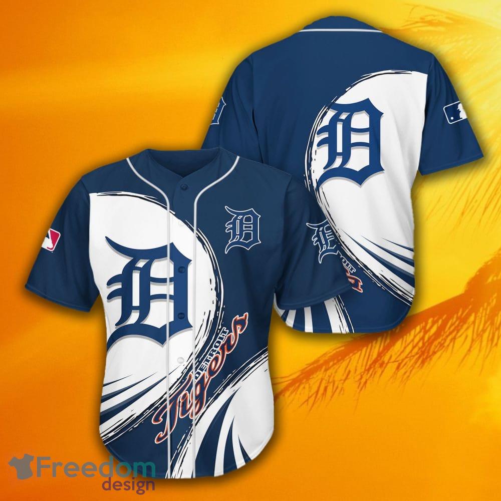 Detroit Tiger MLB Stitch Baseball Jersey Shirt Design 7 Custom