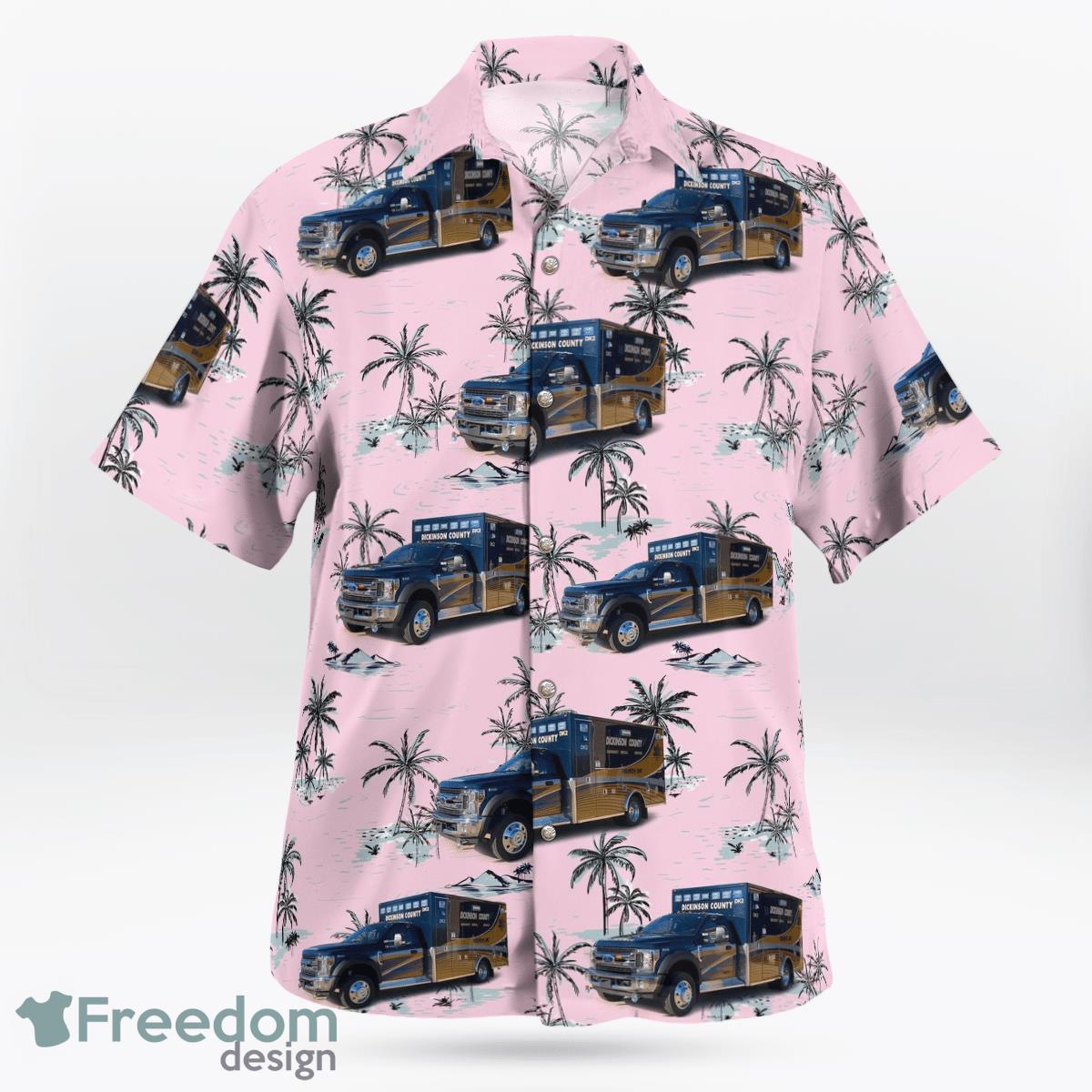 Dickinson County EMS Hawaiian Shirt Best Style For Men Women Product Photo 1