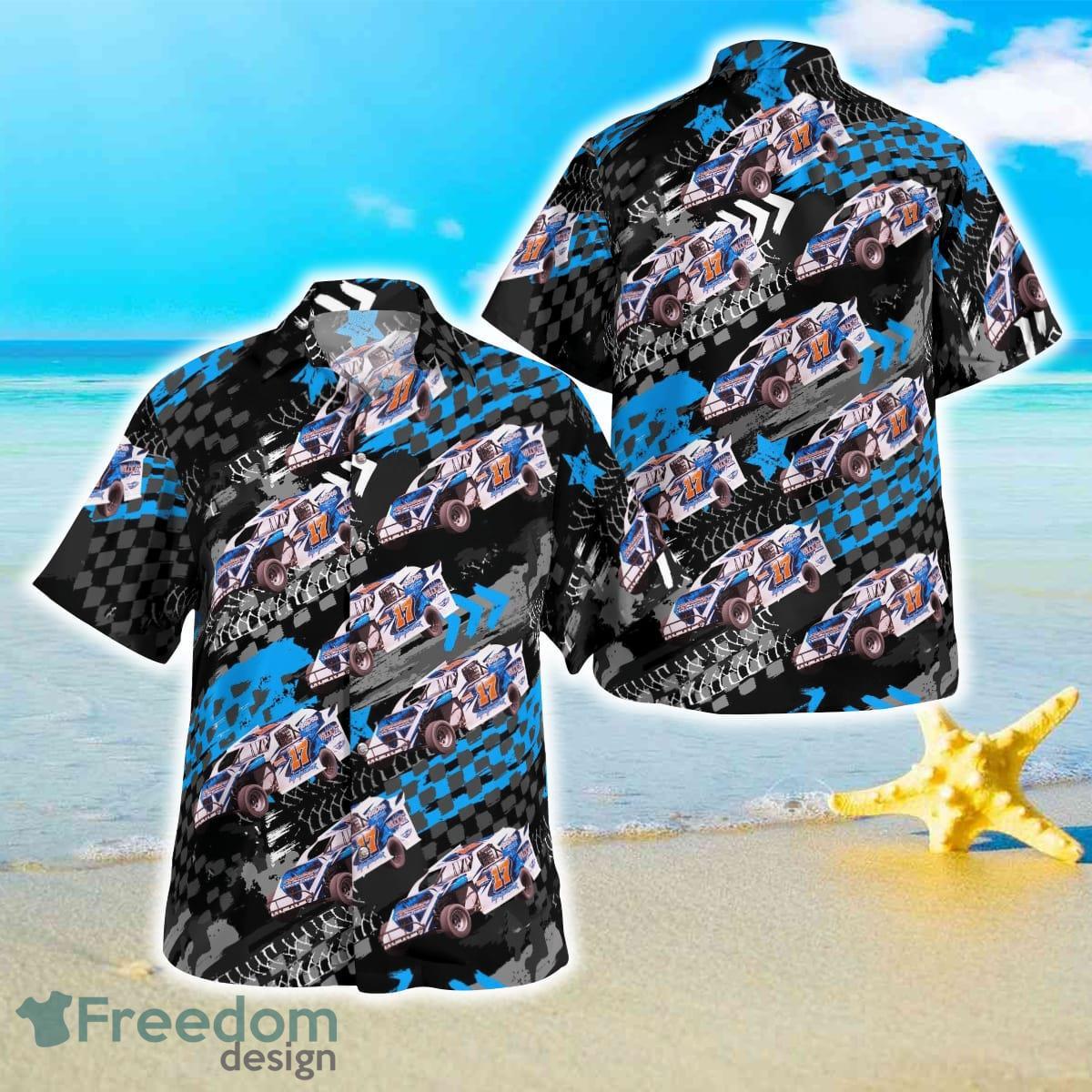 Dirt Track Racing Hawaiian Shirt V Product Photo 1