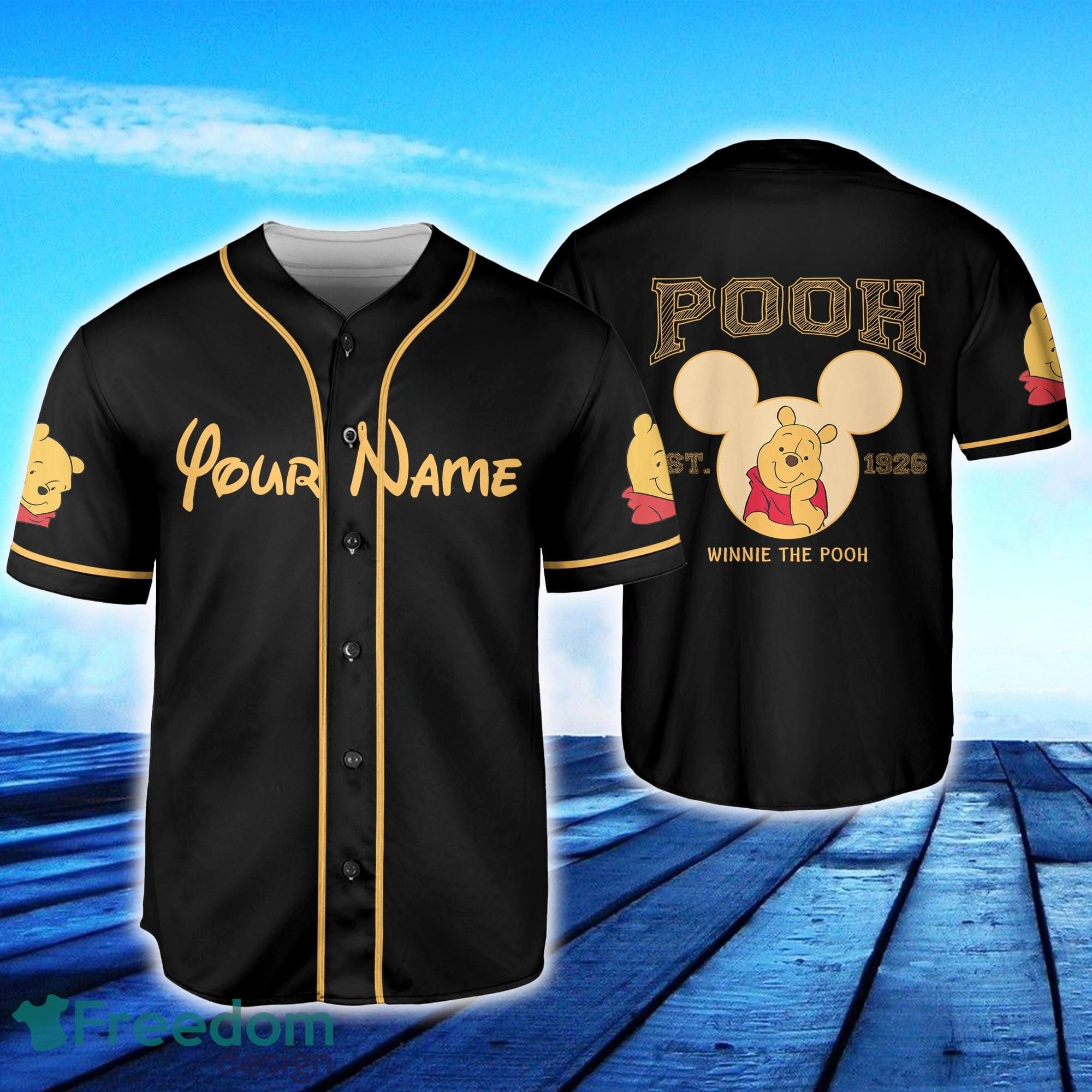 Custom Name Disney Genie Blue Baseball Jersey Shirt