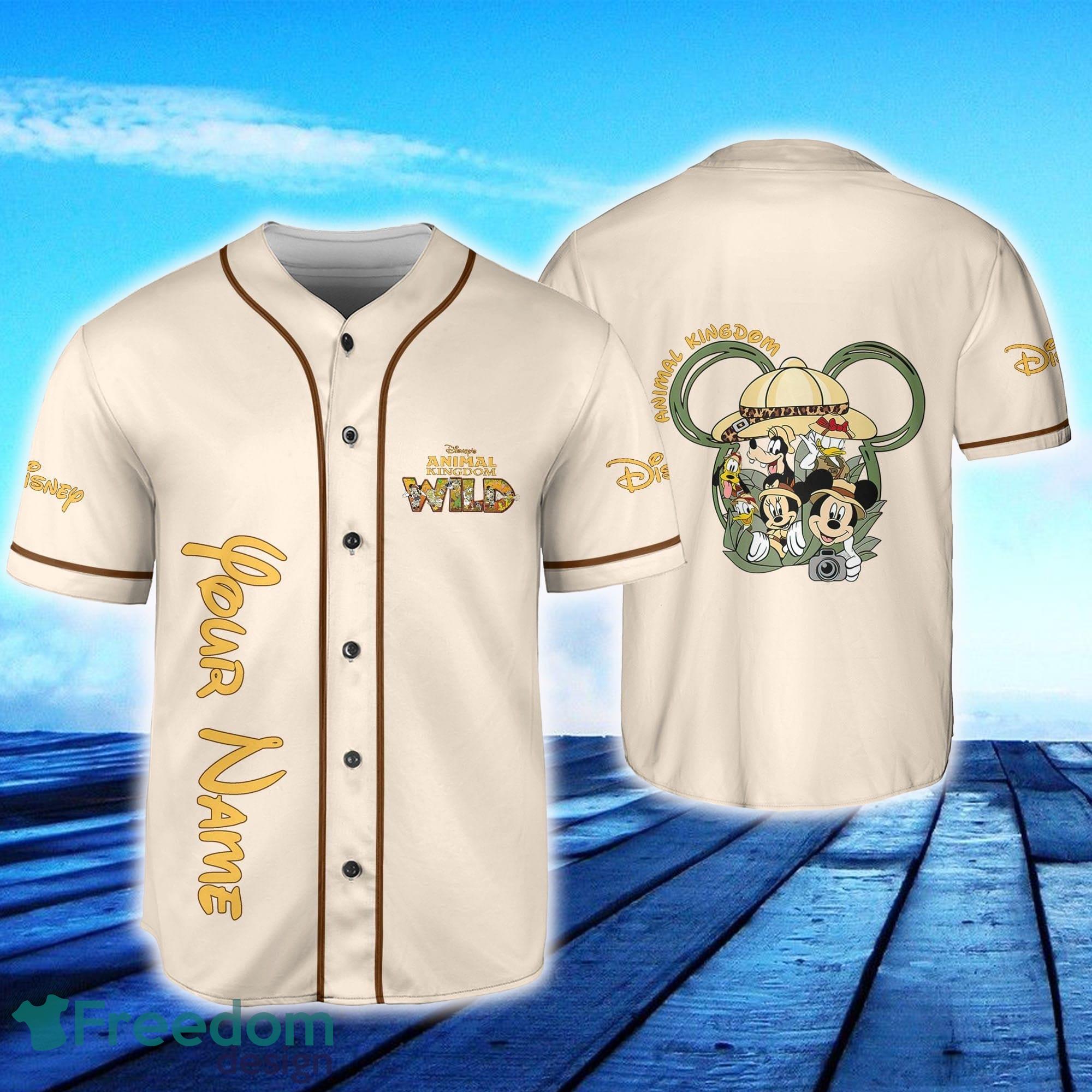 Disneyland Animal Kingdom Custom Name Baseball Jersey Disney Men And Women  Gift For Fans - Freedomdesign
