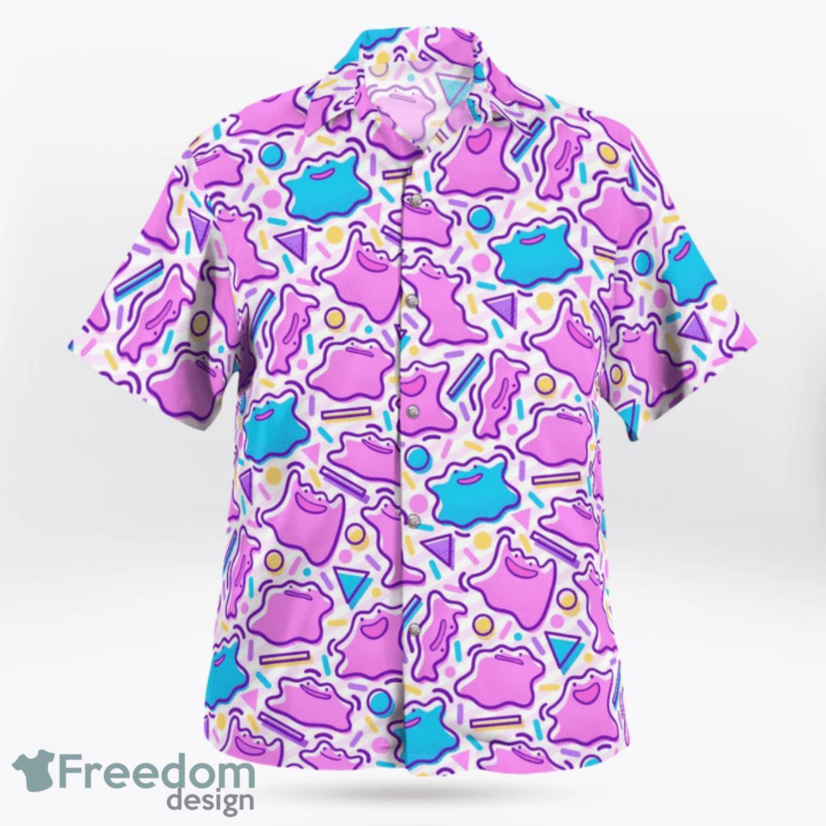 Ditto Wiggle Hawaiian Shirt And Short For Fans Product Photo 2