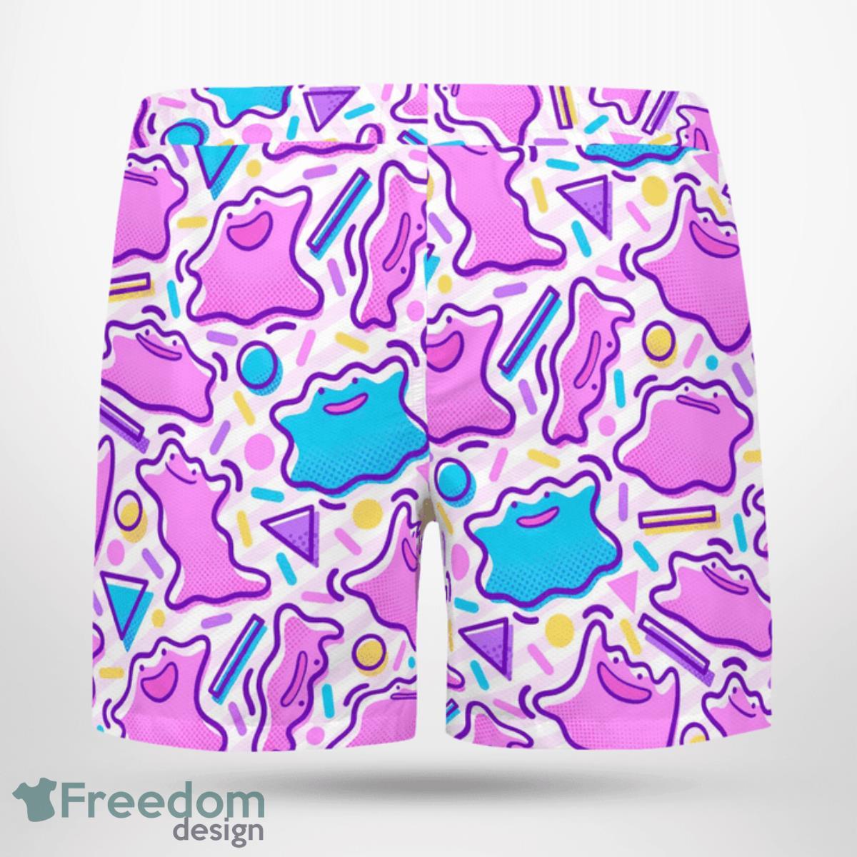 Ditto Wiggle Hawaiian Shirt And Short For Fans Product Photo 5 Ditto Wiggle Hawaiian Shirt And Short For Fans Product Photo 5