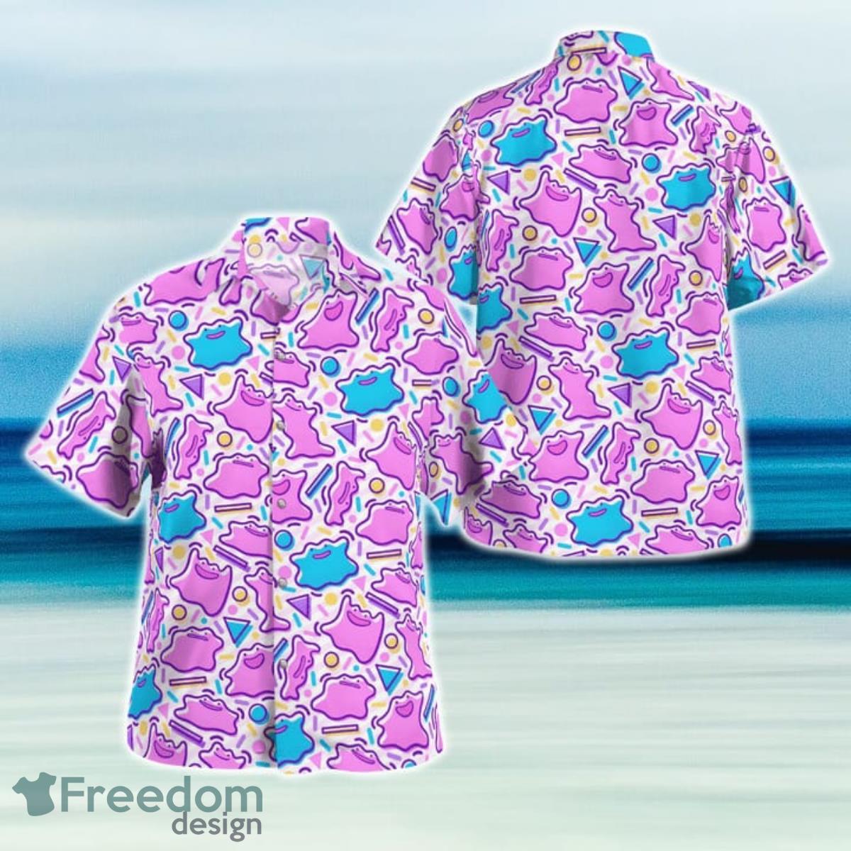 Ditto Wiggle Hawaiian Shirt And Short For Fans Product Photo 1