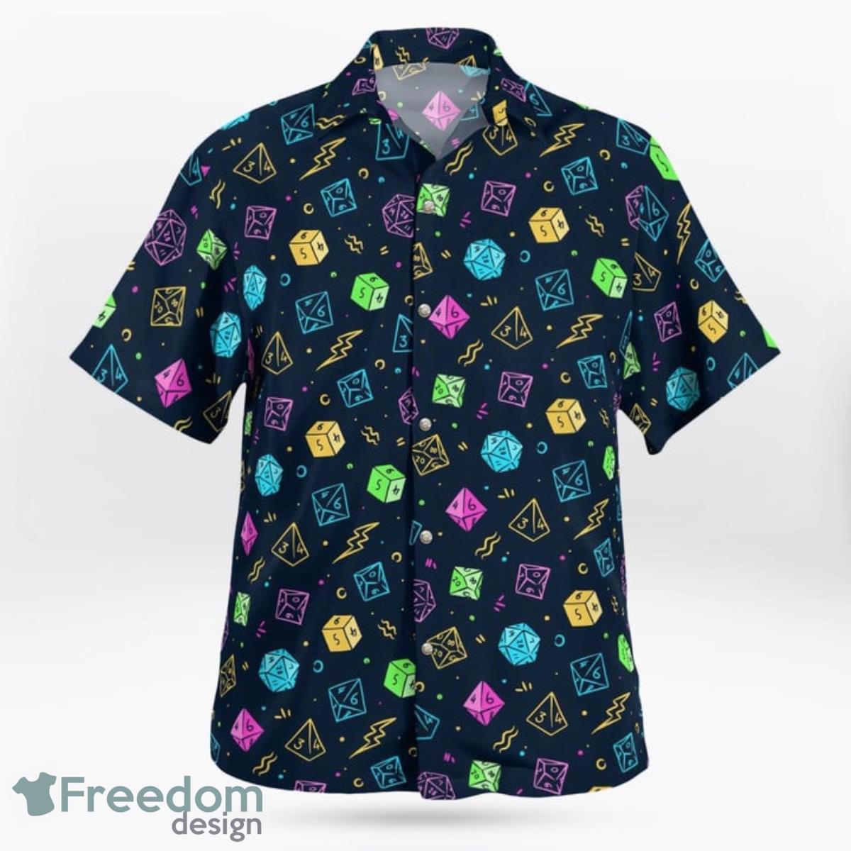 DnD Hawaiian Shirt And Short For Fans Product Photo 2