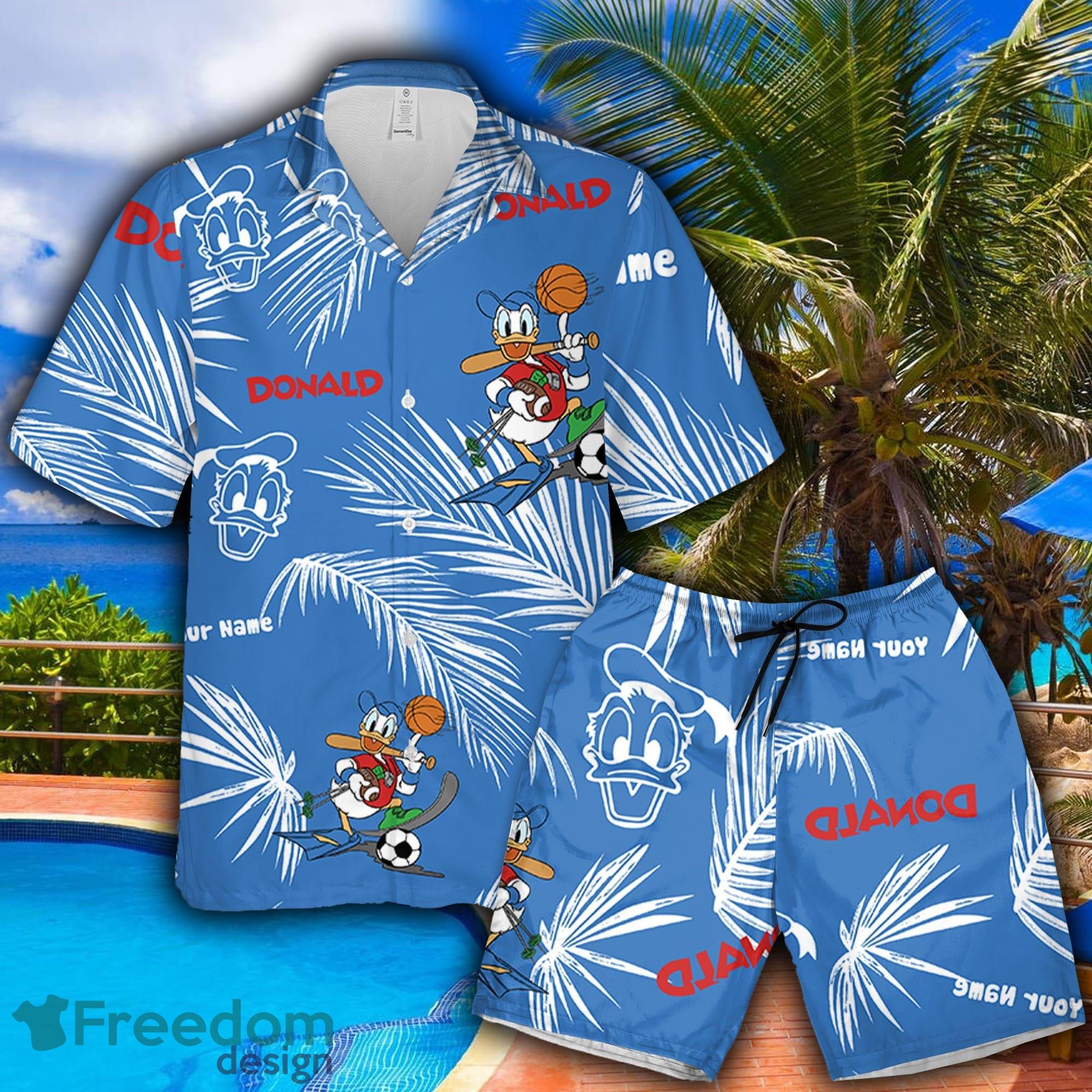 Denver Broncos Mickey Mouse Surfing On The Beach Full Printing