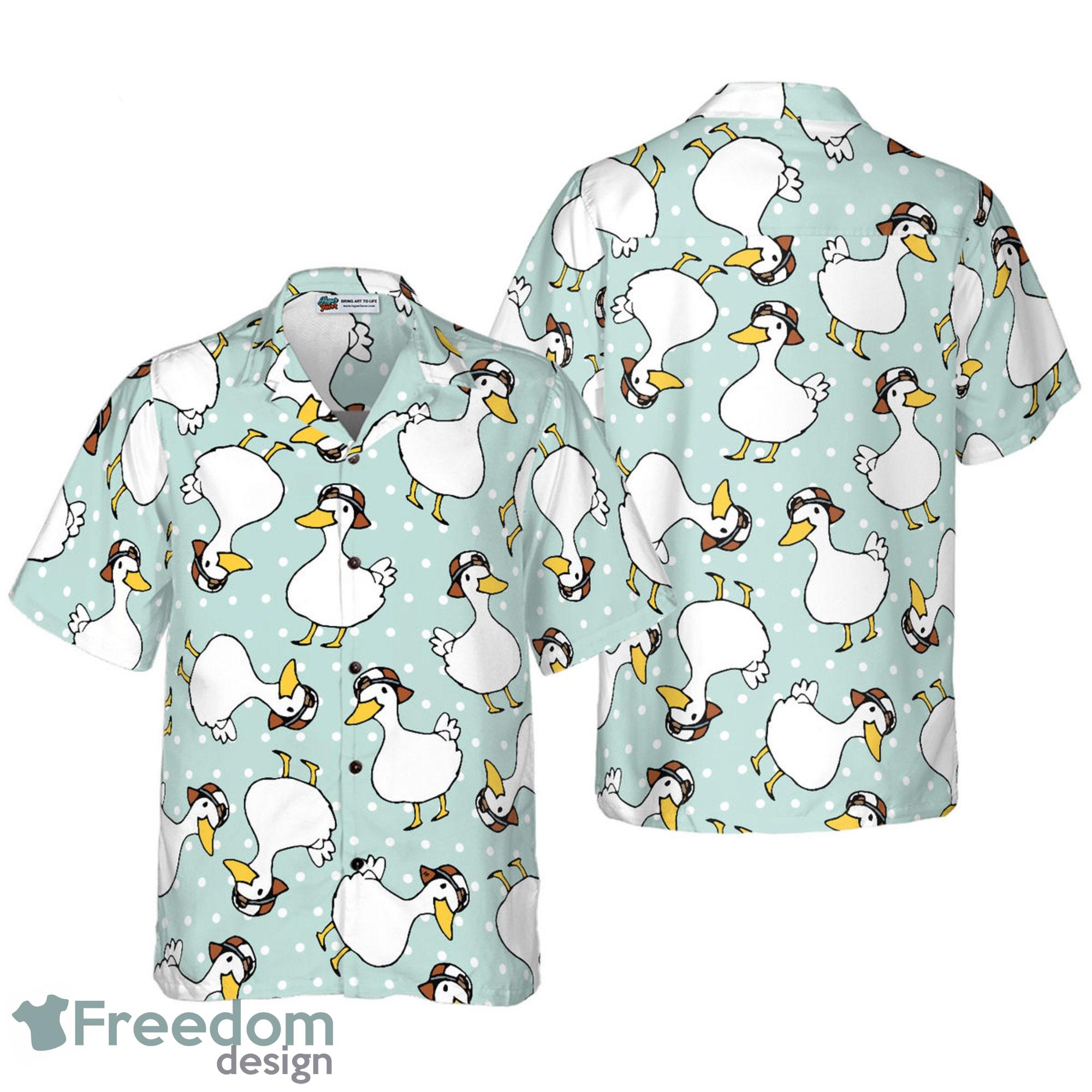 Duck Fly To Hawaii So Much Funny Hawaiian Shirt - Trendy Aloha - Trendy  Aloha