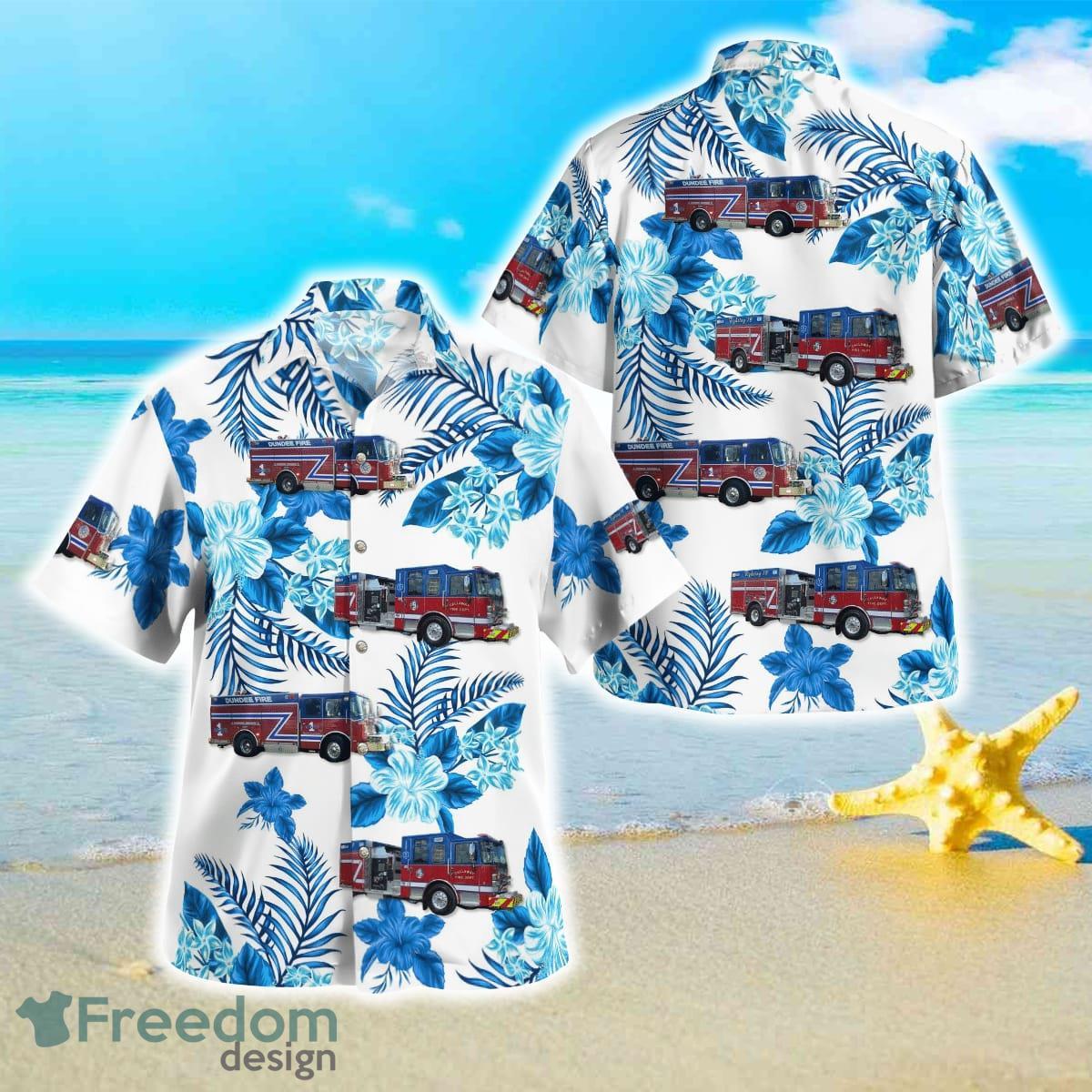 Dundee Fire Department, Florida Hawaiian Shirt Best Style For Men Women Product Photo 1