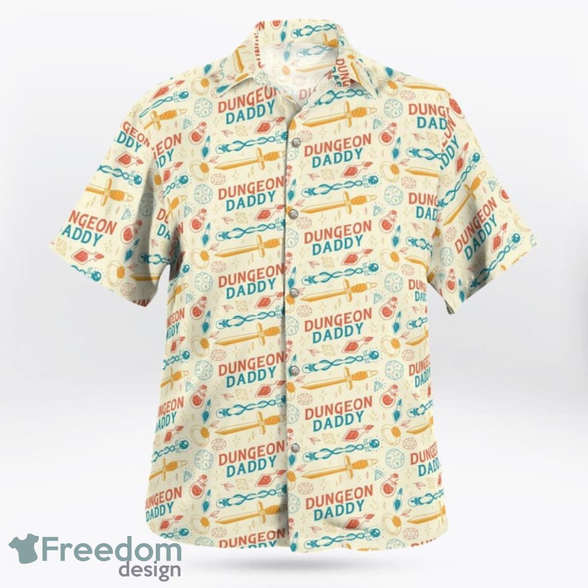 Dungeon Daddy Hawaiian Shirt And Short For Fans Product Photo 2