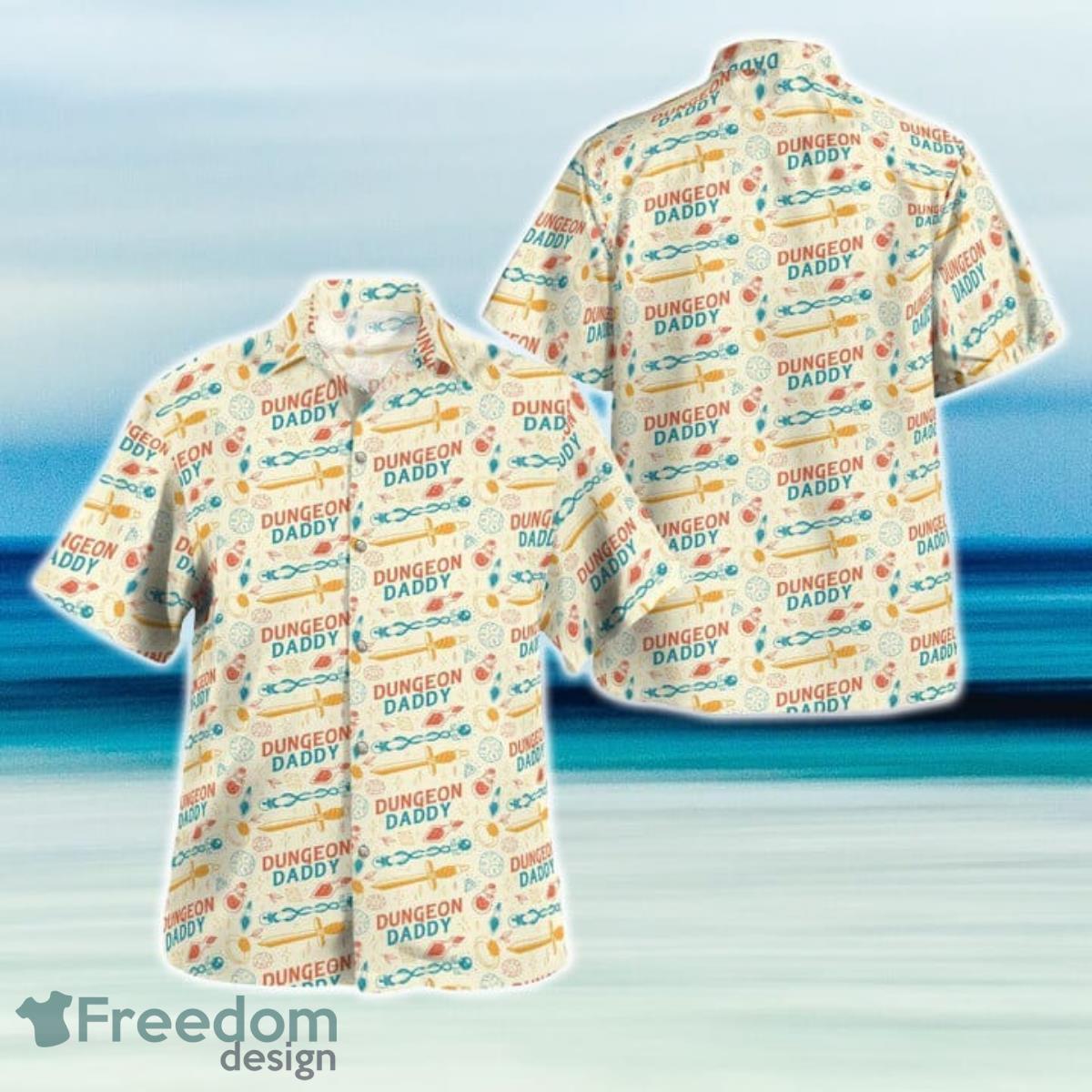 Dungeon Daddy Hawaiian Shirt And Short For Fans Product Photo 1