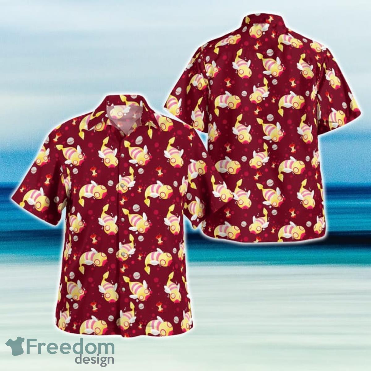 Dunsparce Pokemon Hawaiian Shirt And Short For Fans Product Photo 1