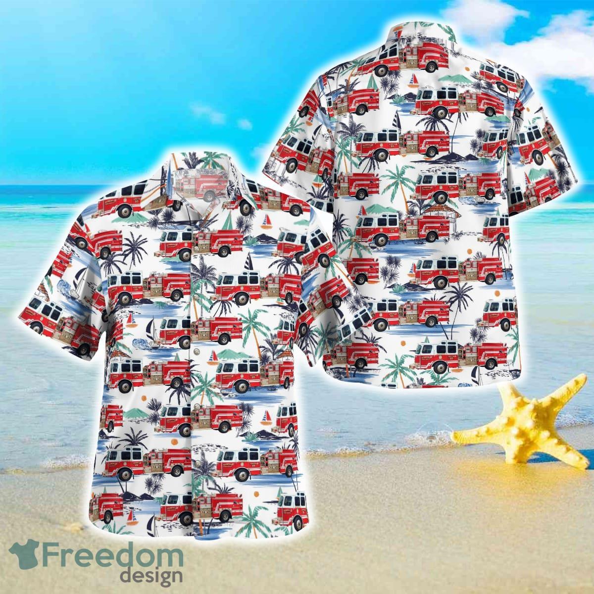 Edmond Fire Department, Oklahoma Hawaiian Shirt Best Style For Men And Women Product Photo 1