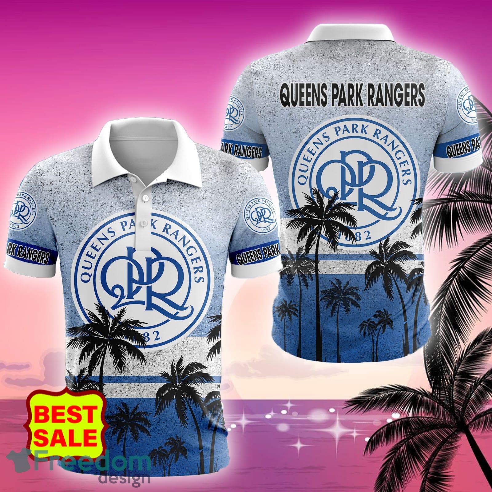 EFL Logo Style Coconut Queens Park Rangers Fans Jersey Baseball Shirt -  Freedomdesign